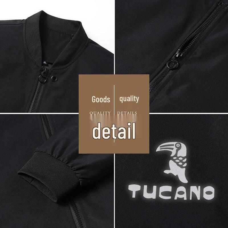TUCANO Men's Business Casual Baseball Collar Jacket