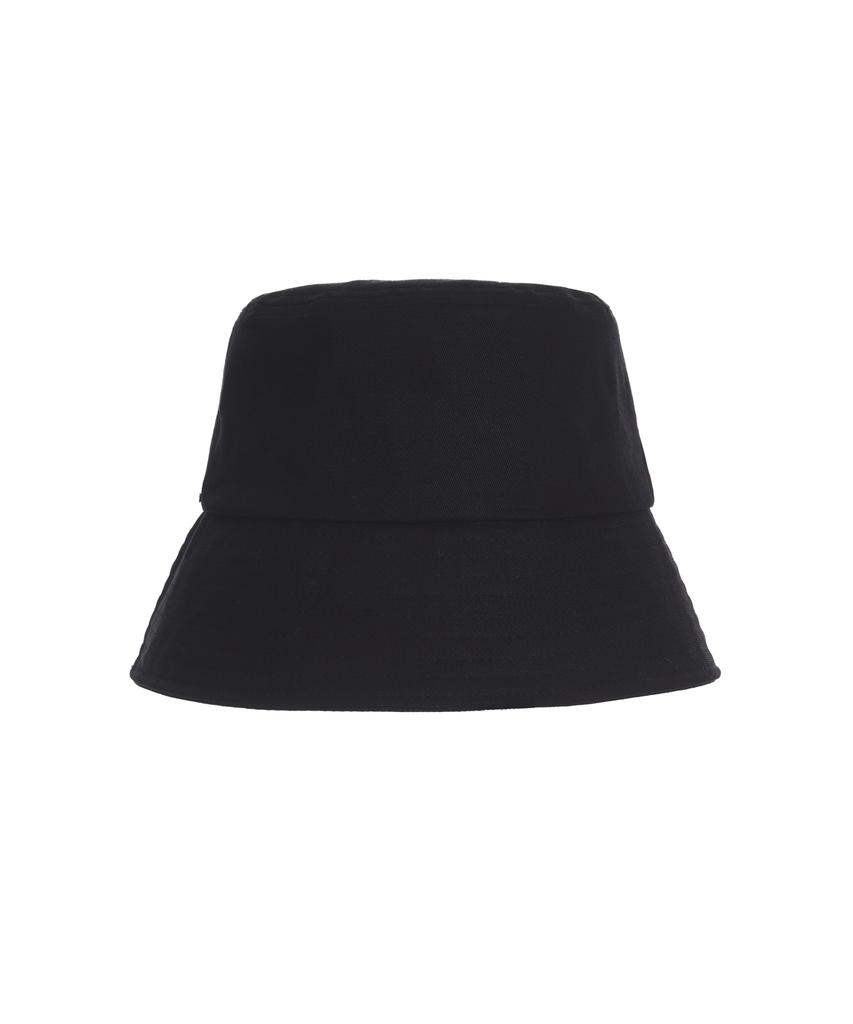 Bajal Rose Gold Rivet Bucket Hat Black