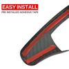 Real Carbon Fiber Gear Shift Knob and Base Trim Cover Set For BMW 2 3 4 Series