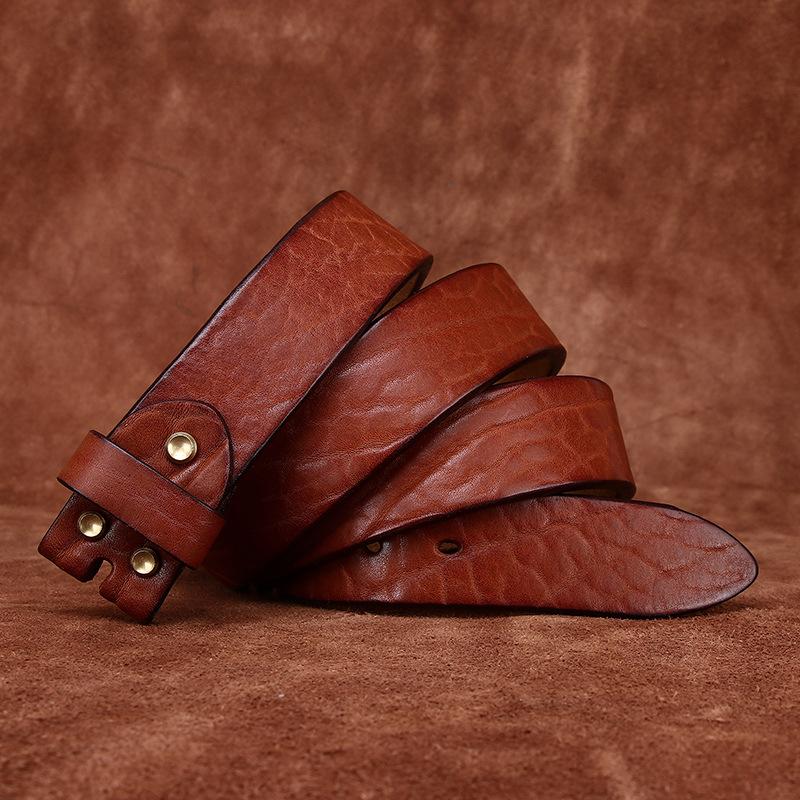 

7 мм толстый ретро дикий воловья кожа грубый узор ремень мужской натуральная кожа усадка узор первый слой воловья кожа дерево узор грубый индивидуальный ремень мужской 130cm