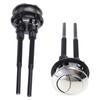 Dual Push Toilet Flush Button Round Head 38mm Water Tank Repair Accessory Round Toilet Flush Button ABS for Bathroom