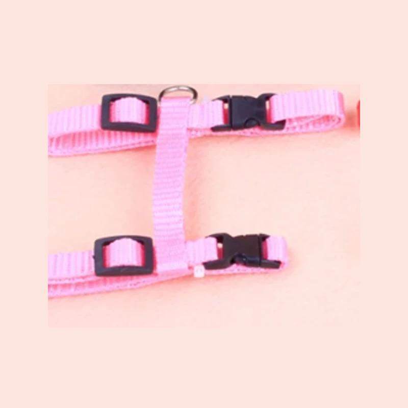 Adjustable Pet Cat Collar For Cats Cozy Nylon Rabbit Kitten Kedi Harness Leash Set Dog Cat Accessories Products For Pets