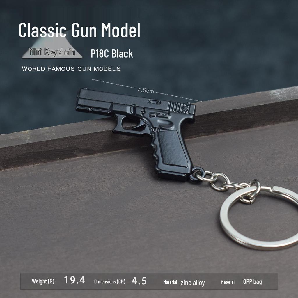 PUBG P18C Mini Metall Schlüsselanhänger Anhänger