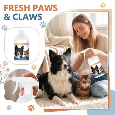 Pet Odor Eliminator Spray for Dogs and Cats 16 9 Fl Oz Natural Deodorizer and Cleaner for Home and Pet Areas Safe for Fabrics and Surfaces