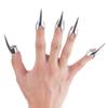 SM Sex Toys For Couples Slave Restraints Stainless Steel Sexy Nails Adult Games Fetish Bondage Cuffs Thumb Finger Sleeve
