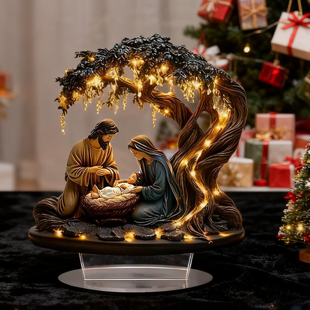 1 st Krubespel Skrivbordsdekoration - Batterifri Akryl Klassisk Design Lämplig för Hem- och Kontorsdekoration