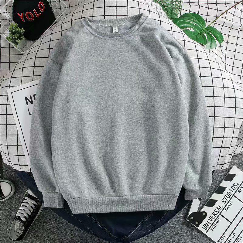 Podzimní chlapecká mikina s potiskem v hongkongském stylu: Volný, Trendy, Korejským stylem inspirovaný dlouhý rukáv.