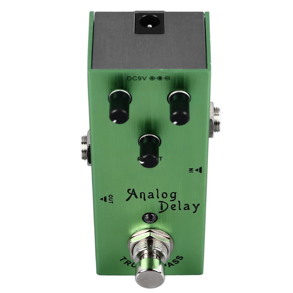 Guitar Delay Effect Pedal Multi Function Rich Timbre Analog Delay Electric Guitar Effects Pedal Light Green