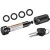METOWARE Trailer Hitch Lock - 5/8" Diameter Locking Receiver Pin, 2" Receiver Tube, Fits