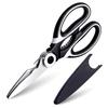Forbici da Cucina Intelligenti con Copertura Forbici Gadget da Cucina Utilità Acciaio Inossidabile Robusto Forbici da Cucina