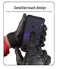 King Kong Deformable Black Motorcycle Gloves - Breathable, Full-Finger Protective Riding Gear for Adults