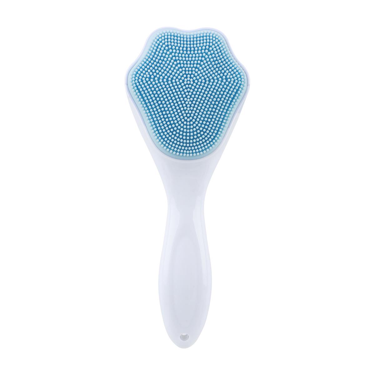 

Silicone Cat Claw Facial Cleansing Brush with Long Handle for Makeup Removal