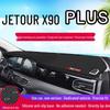 Jetour X90 PLUS Armaturenbrett Blendfreier Schutz: Sonnenschutz, Dekoration und Wärmeisolierung für die Konsole