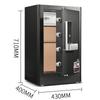 Deli H710 Fingerprint Password Security Safe