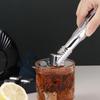 Stainless Steel Ice Tongs Non-Stick Bread Tongs Serving Tongs with Teeth Bar Sugar Ice Tongs Bar Kitchen Serving Tongs