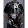 Versatile Fashion Vacation Travel Men's 3D Printed Short-Sleeve T-Shirt - Pajama Style Crew Neck Top