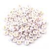 100 Stück Acryl Buchstabenperlen Gemischt Flach Rund Alphabet Spacer Perlen Für Schmuckherstellung DIY Handgemachtes Armband Halskette Zubehör
