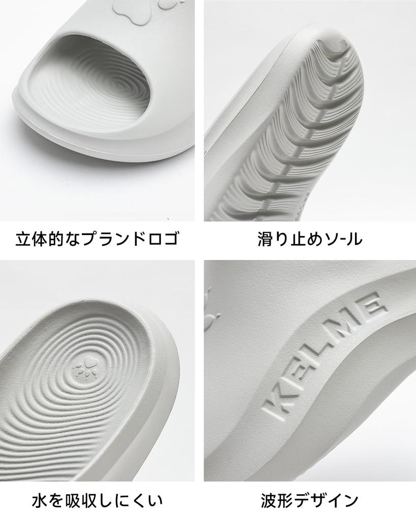 Kelme Sports Slide Suitable for and Beach Comfortable and Unisex Sandals, Ultra-Lightweight, Cushioned, Design, Shower, Pool, Use, Non-Slip