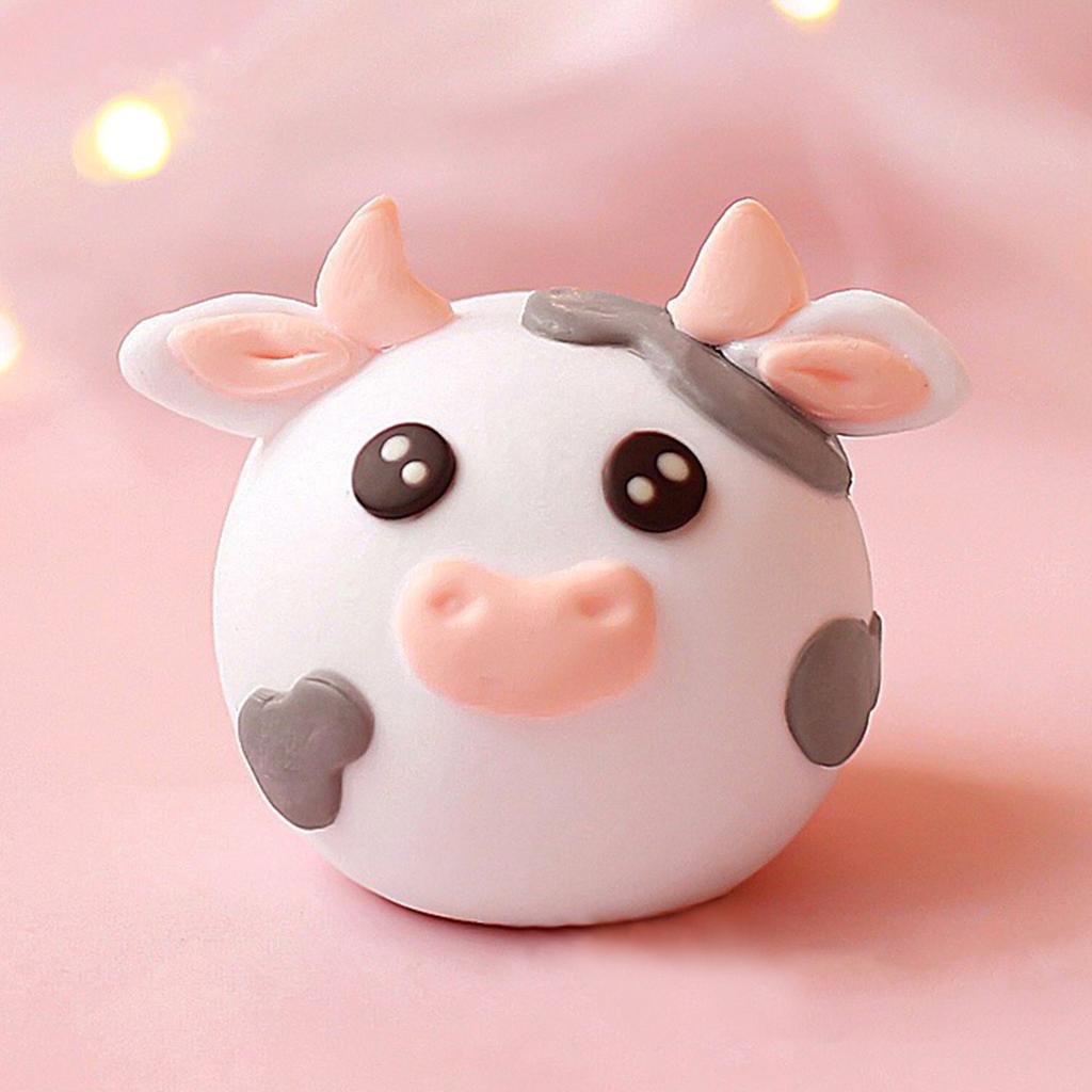 Cute Cow Cake Decoration Farm Animal Birthday Cow Cake Topper for Baby Shower Party Decorations animals theme party