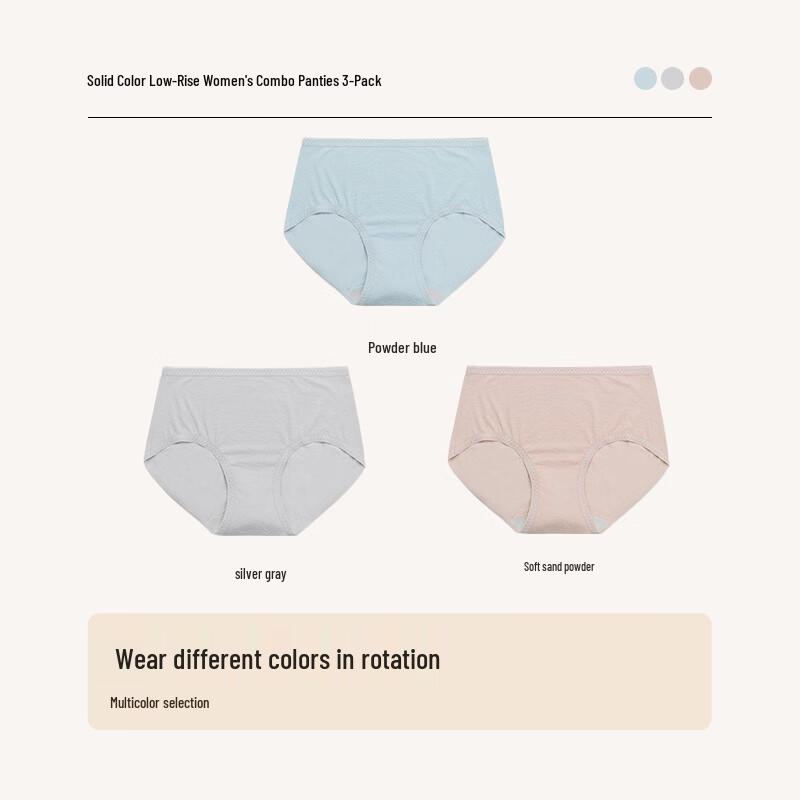 Regina Miracle Women's Cotton Blend Breathable Underwear - 3 Pack