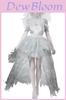 Atemberaubendes Geisterbrautkleid für Halloween und Cosplay-Kostümveranstaltungen
