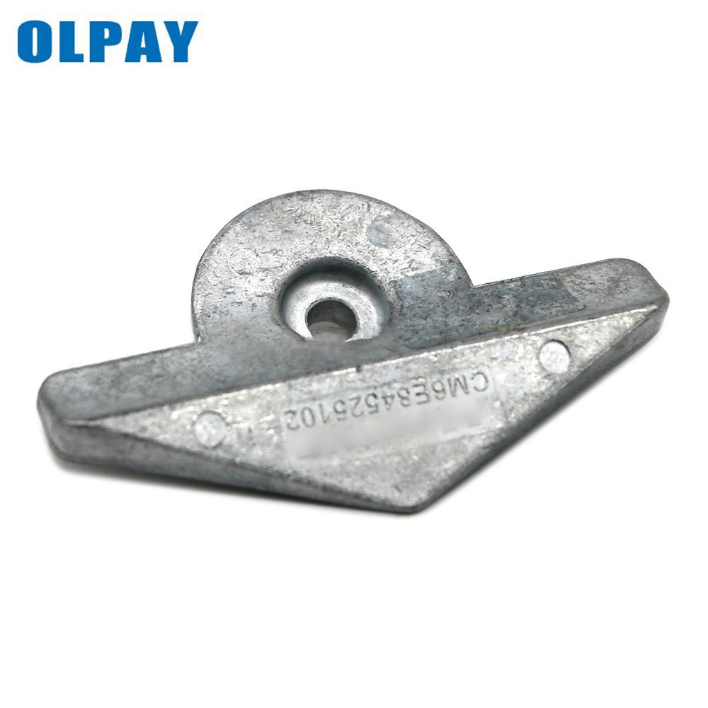 6B4-45251 Anode for Yamaha Boat Engine 2 Stroke 9.9HP 15HP 6B4452510000 6B4-45251-00 6B4-45251-00-00