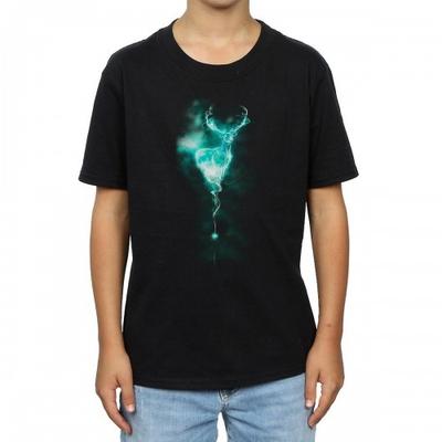 Patronus Hirsch-Baumwoll-T-Shirt für Jungen
