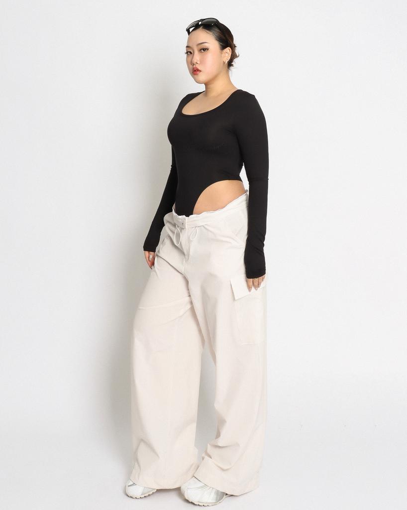 Kulsiseu Cs Soft Bodysuit Top-041 (Black)