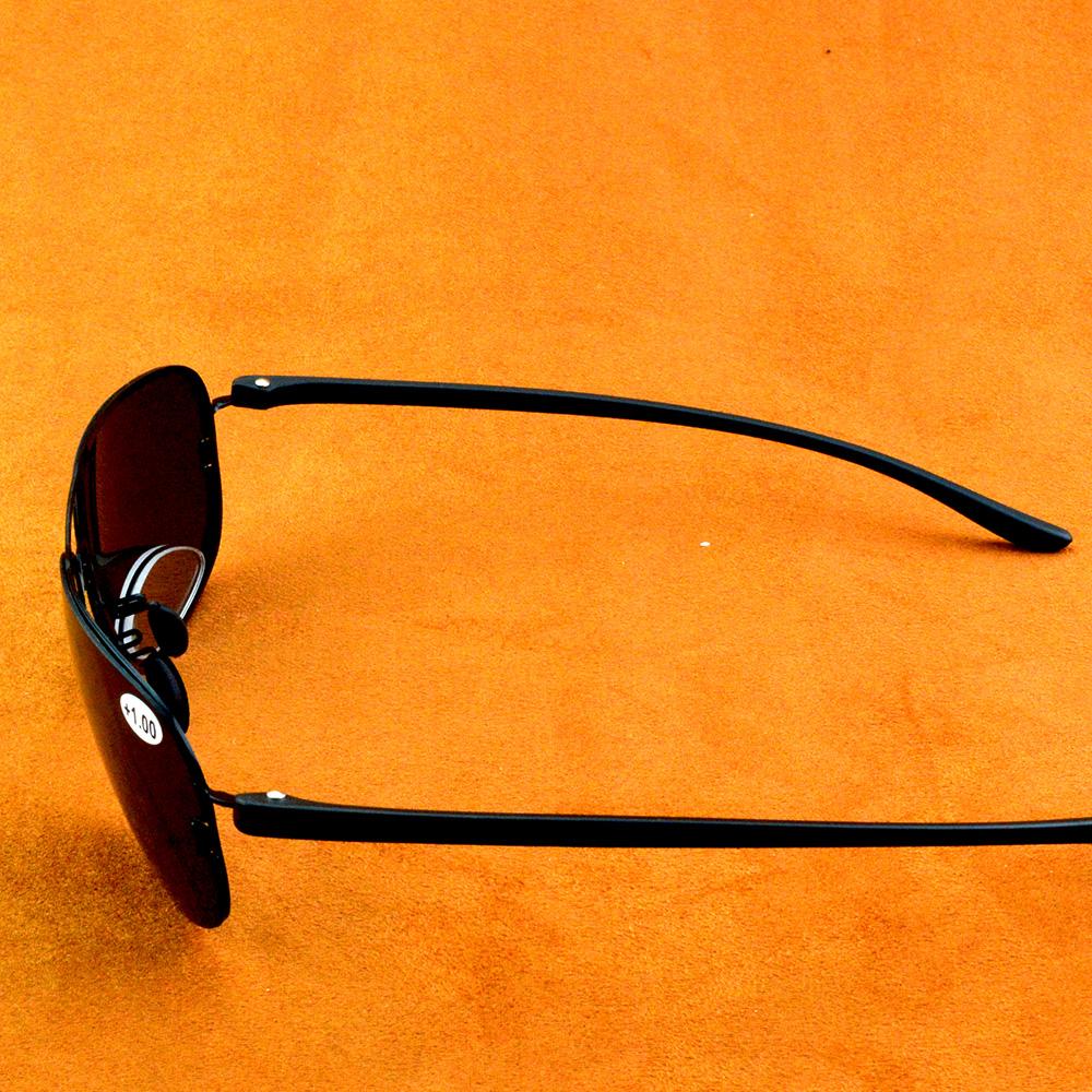 Pilot Frame Black Lenses See Near and Far Polarized Bifocal Reading SunGlasses +0.75 +1 +1.25 +1.5 +1.75 +2 +2.25 +2.5 To +3.5