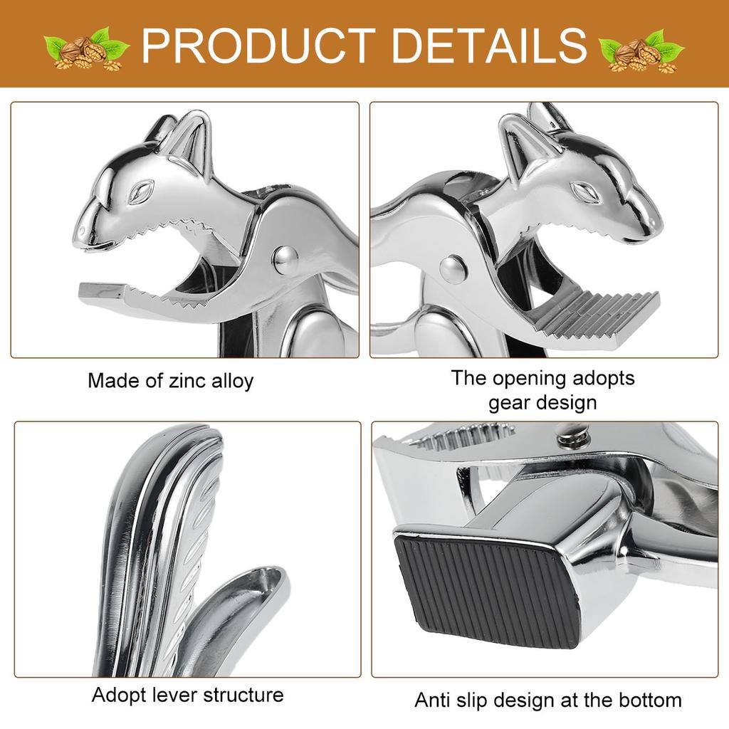 Multifunctional Nut Sheller Quick Chestnut Opener Quick Clip Walnut Pliers Cutter Opener Nut Cracker Sheller Kitchen Tools