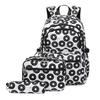 3 Pcs/Set School Bags for Teenage Girls Waterproof Children School Backpack Students Kids Schoolbag With Pencil Case Lunch Box