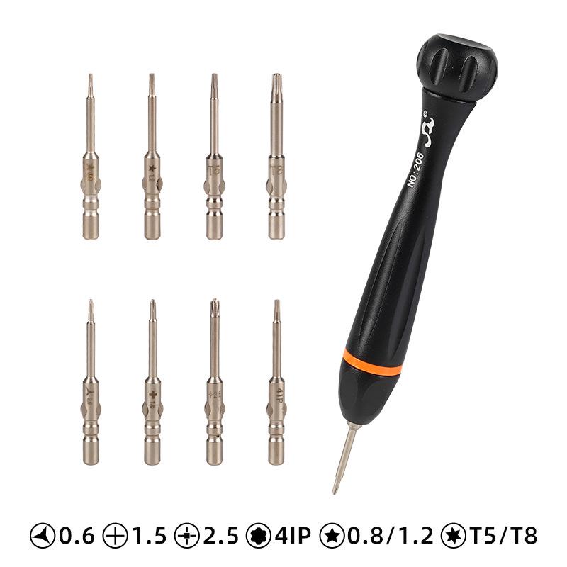 8-in-1 HD Magnetic Screwdriver Set for Apple & Android Phone Repair