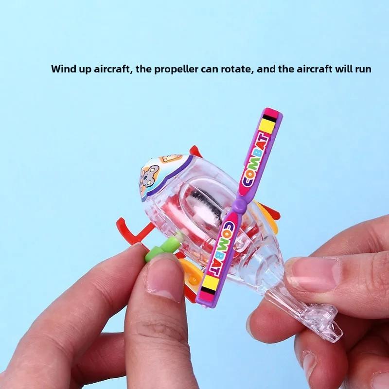 10pcs/lot Cartoon Toys Cute Plastic Pull Back  Plane Toy for Child Mini Airplane Model Funny Kids Toys Kindergarten Toys