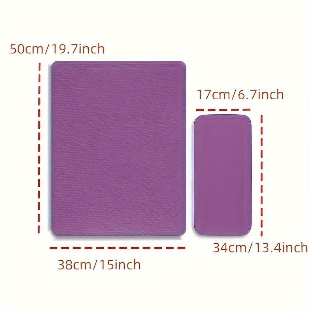2PCS Multifunctional Sewing Machine Pedal Mat Non Slip Base Reduce Vibration Sewing Machine Muffling Mat Foot Pad
