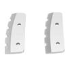2 Pcs Ice Auger Blade Suitable for Eskimo 6 Inch Augers Hard Alloy Steel Ice Drill Blade Replacement with Screws and