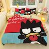 Black Penguin Cartoon Duvet Cover And Pillowcases For Boy Girl Bedroom Decor, Children Gift Single Double Large Size Duvet Cover