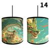 Japanese Style Lamp Shade Bamboo Art Light Cover Bar Cafe Homestay Restaurant Decor Chandelier 30cm Home Bedside Wall Lamp Cover