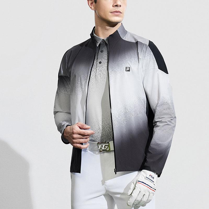 FILA Golf Series Gradient Elite Woven Jacket Men Jackets A11M415703F-ZA