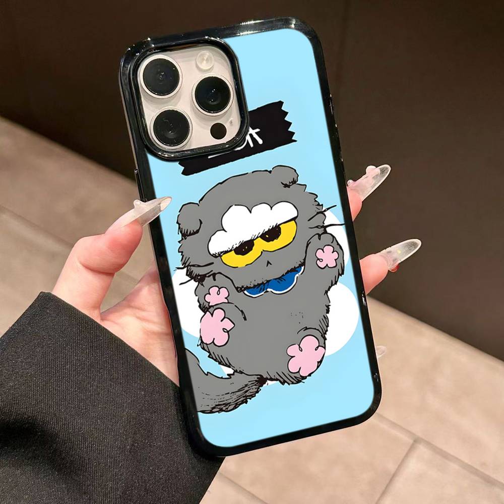Cute Z-ZO Friends For IPhone 17 16 15 14 13 12 11 Mini Pro Max Plus PC+TPU Back Phone Cover