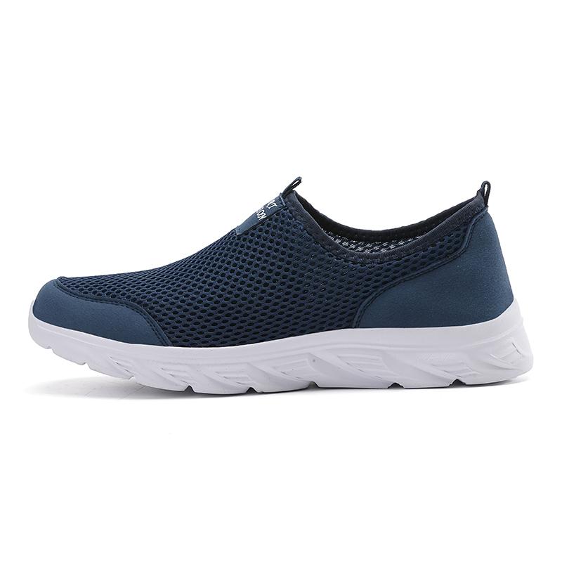 New Running Shoes for Men Breathable Sports Shoes Light Weight Fashion Summer Mesh Breathable Sneakers for Men