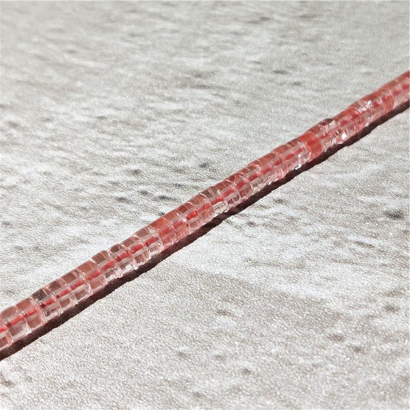 Natural Stone 2x4mm Round Spacer Beads for Handmade DIY Jewelry