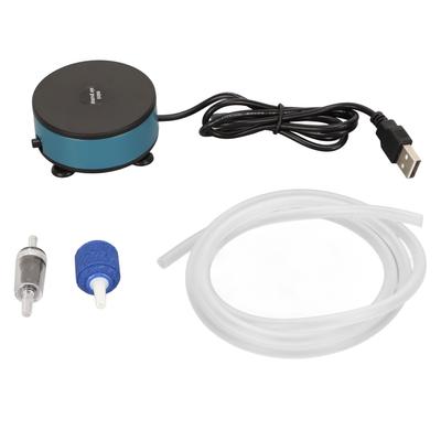 Aqaurium Oxygen Pump Ultra Quiet USB Plug In Portable Fish Tank Aerator for Fish Tanks Outdoor