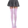 Girl's Sexy Striped Thigh High Long Socks Over The Knee Elastic Stockings