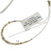 Extremely Fine Millet Beads Natural Stone Beaded Necklace Women'S High-End Light Luxury Niche Collarbone Chain Neck Chain