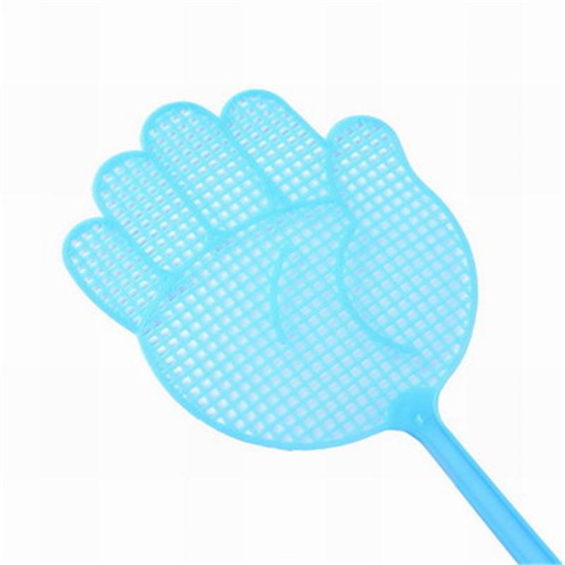 

Fly Swatters Cute Palm Pattern Plastic Flyswatters Mosquito Pest Control Insect Killer Home Kitchen Accessories Random Color