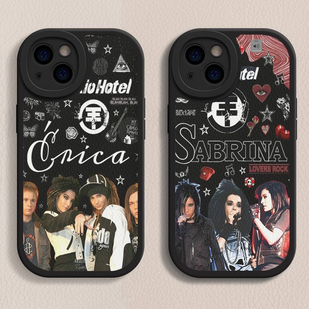 Tom Bill Kaulitz T-Tokio-H-HotelS Phone Case Hard Leather For iPhone 16 15 14 13 12 Mini 11 14 Pro Max Xs X Xr 7 8 Plus Fundas