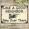 Retro Vintage Metal Sign Wall Decor 20x30cm Industrial Home Office Art