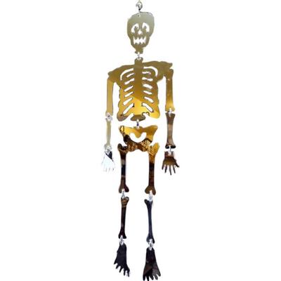 Mirrored Skeleton Pendant, Double-Sided, 40cm