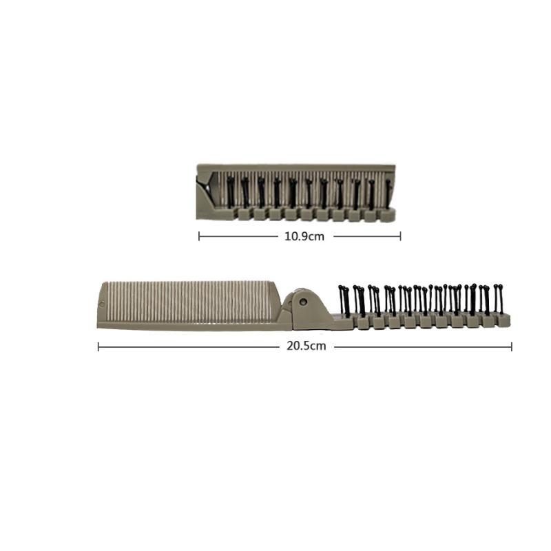 Double Toothed Folding Massage Comb, Portable And Portable Comb For Student Dormitories, Double Folding Hair Comb, Compact And Easy To Store Comb