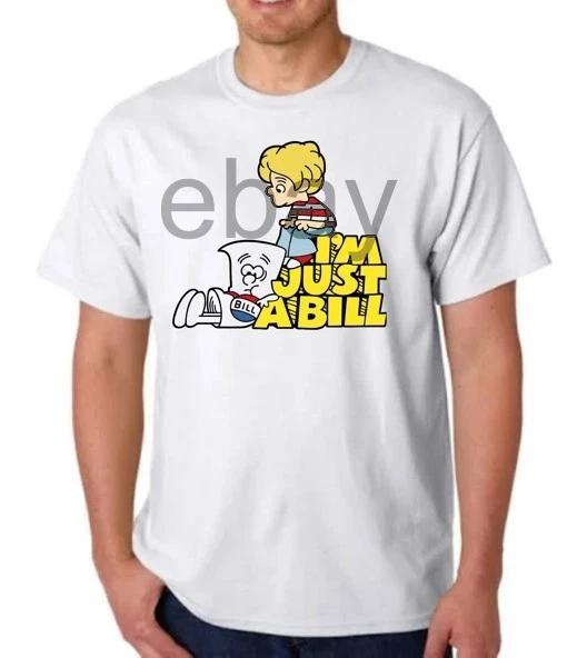 SCHOOLHOUSE ROCK I M JUST A BILL T-T-shirt CARTOON HANNA BARBERA S